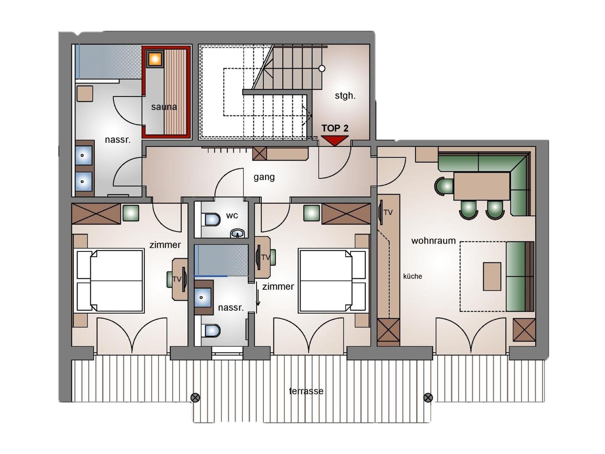 Luxurious Apartment With Sauna In Koenigsleiten 瓦尔德平古 外观 照片